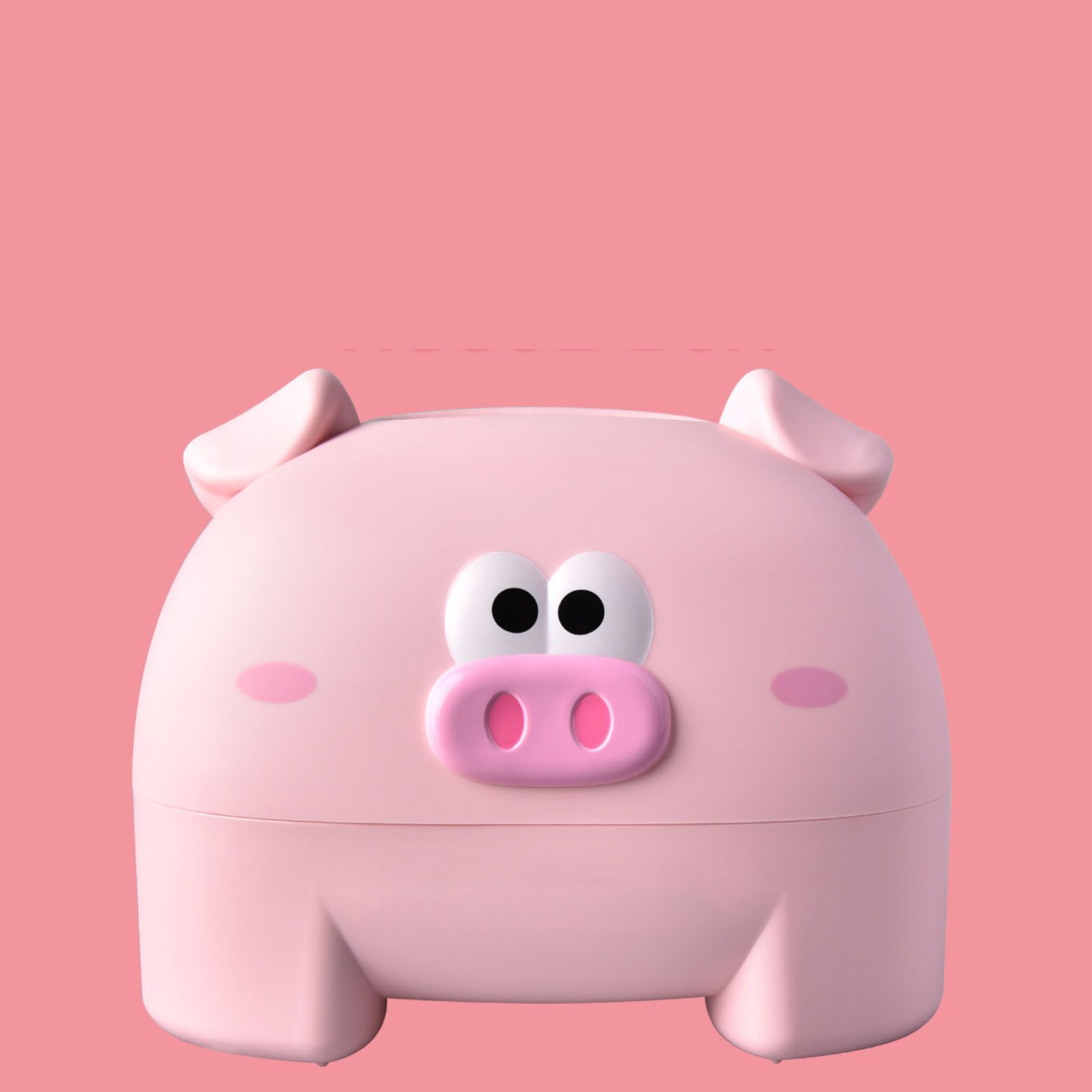 Cute Tissue Storage Box Pig Shaped Decorative Towel Napkin Container Case For Tabletop Pink โ image 6