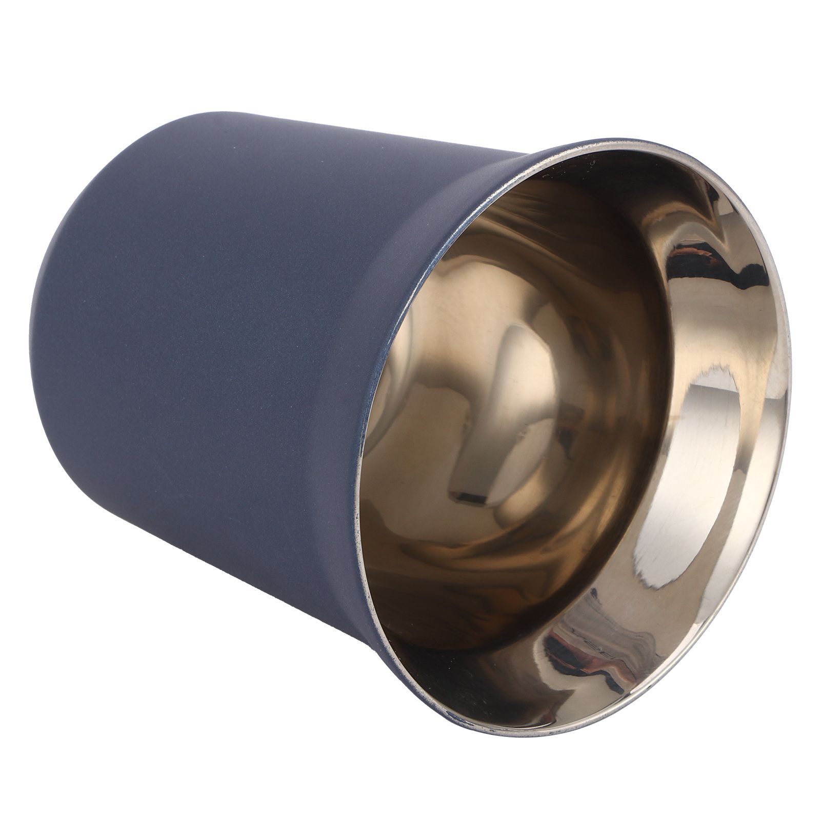 Stainless Steel Coffee Cup Double Wall Insulated Capsule Cup Mug for Home Coffee ShopDark Blue 160ml — image 3