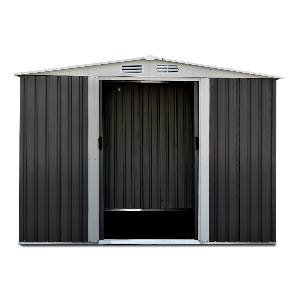 Giantz Garden Shed 2.58x2.07M Sheds Outdoor Storage Workshop Metal Shelter Sliding Door โ image 3