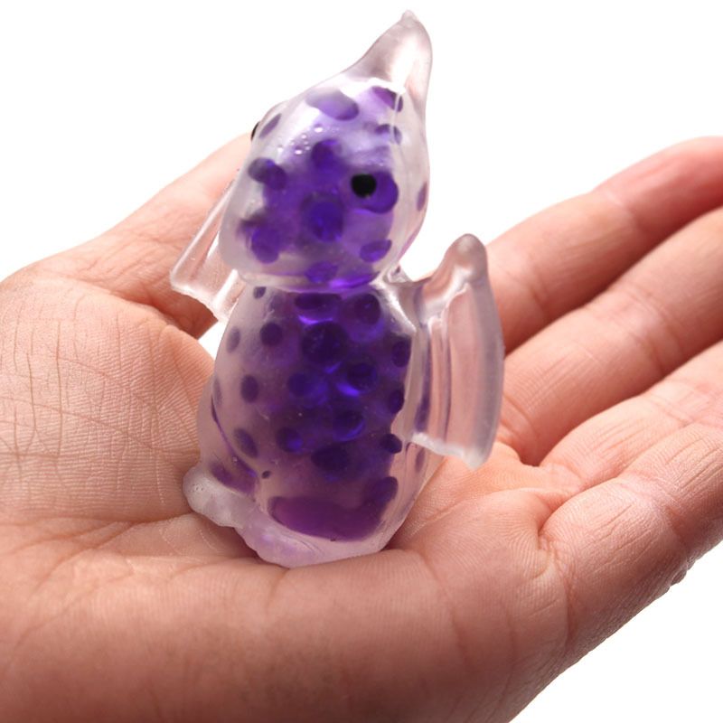 12 PCS(Random color and style)Decompression Toy Bright Colors Relieve Stress Smooth Edge Clear Texture Dinosaur Pinch Toy Kids — image 2