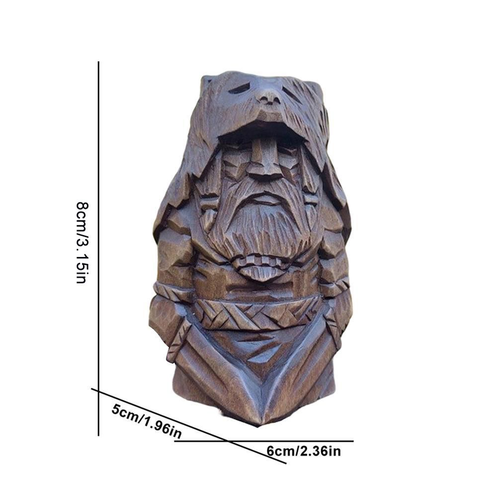 Odin Thor Resin Viking Statue Art Craft Ornaments for Home Outdoor Garden Decoration — image 2