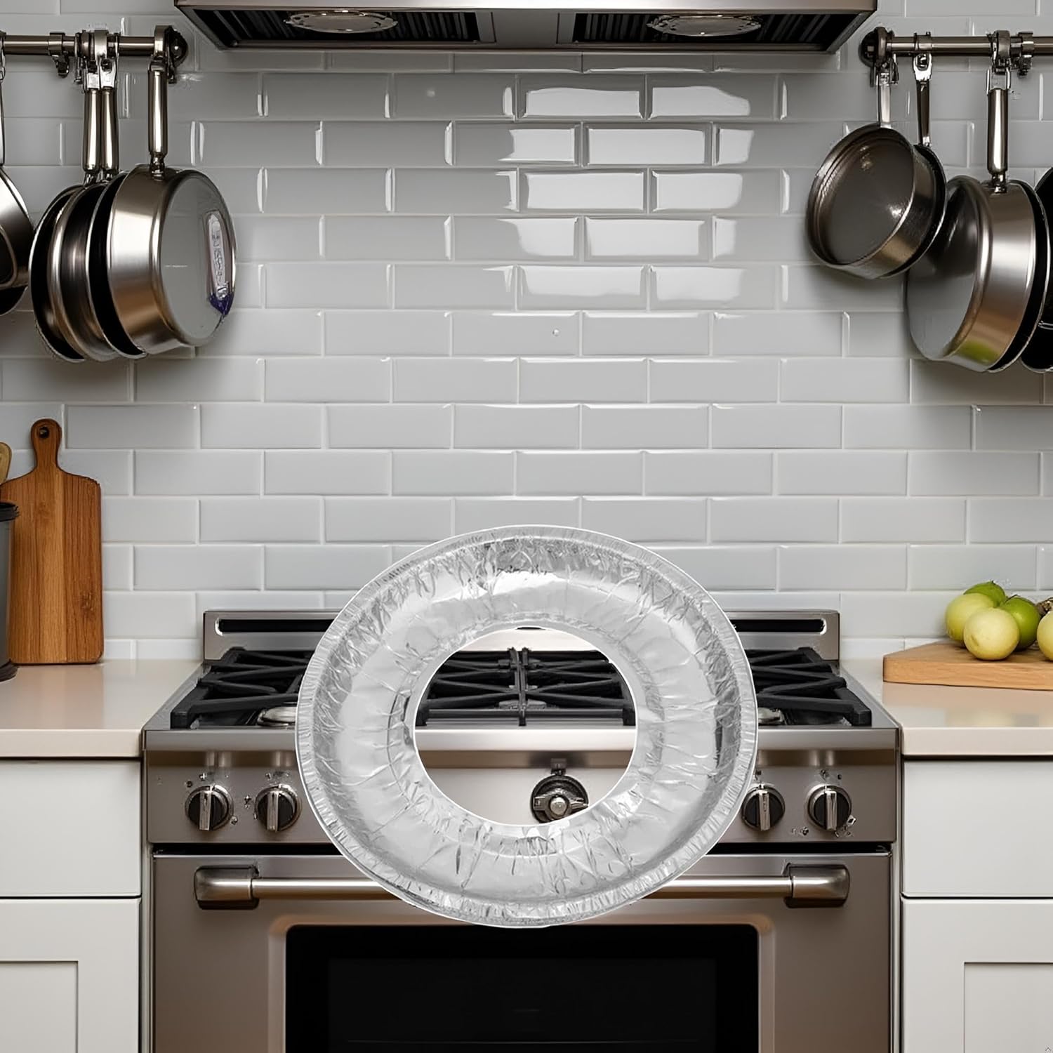 10 Pcs Round Aluminum Foil Stove Burner Covers Disposable Heavy Thick Quality Bib Liners Drip Pans Gas Range Top Protectors Accessories — image 6