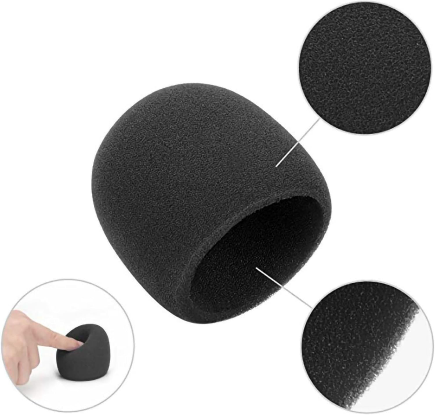 2 PCS Pop Filter Compatible with Blue Yeti Microphone,For Yeti Mic,For Blue Yeti Pro USB Microphone — image 3