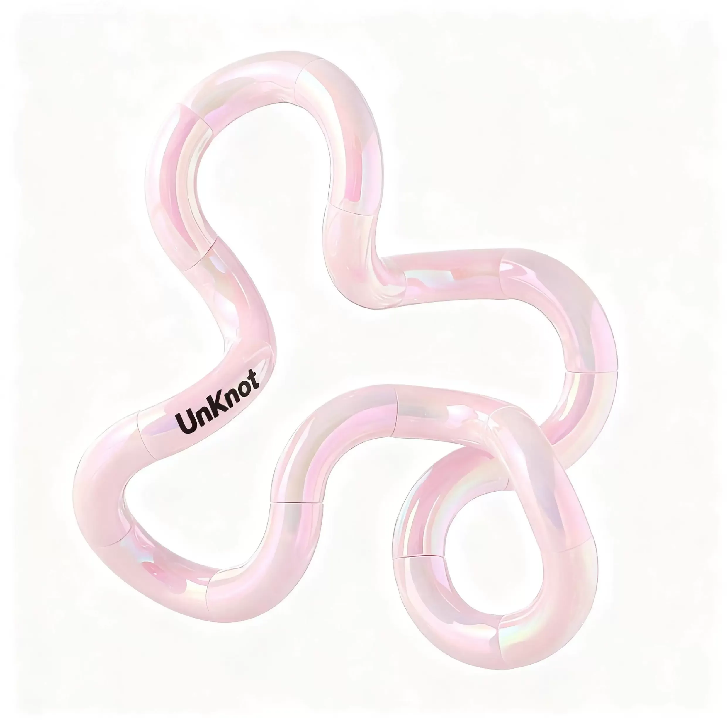 Blue Thermochromic Twist Toy – Sensory Stress-Relief Fidget Tool (TPU + Thermochromic Gel) — image 3