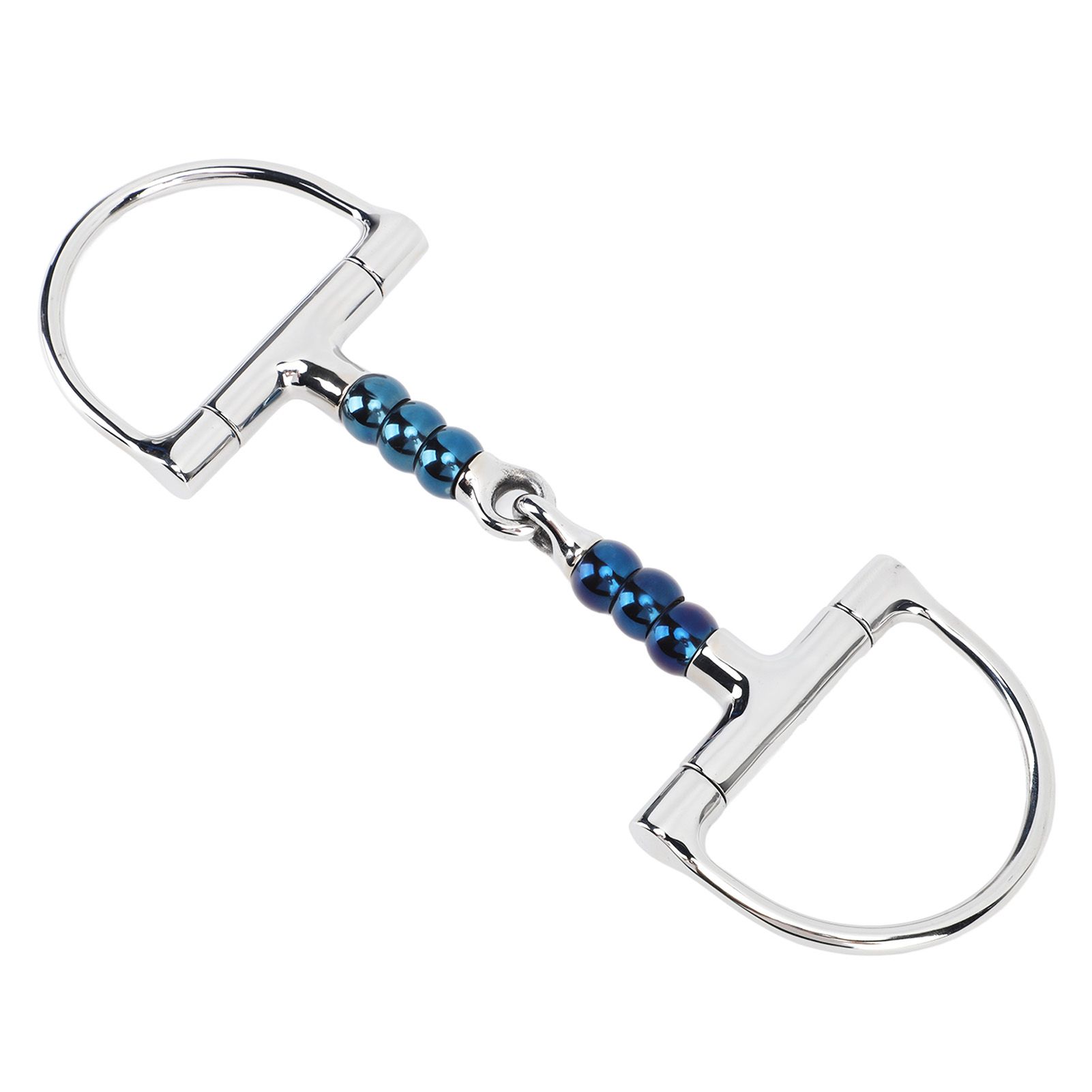 Horse Bit Stainless Steel 125mm Anti Biting Horse Mouth D Ring Snaffle Bit for Horse Farm โ image 6