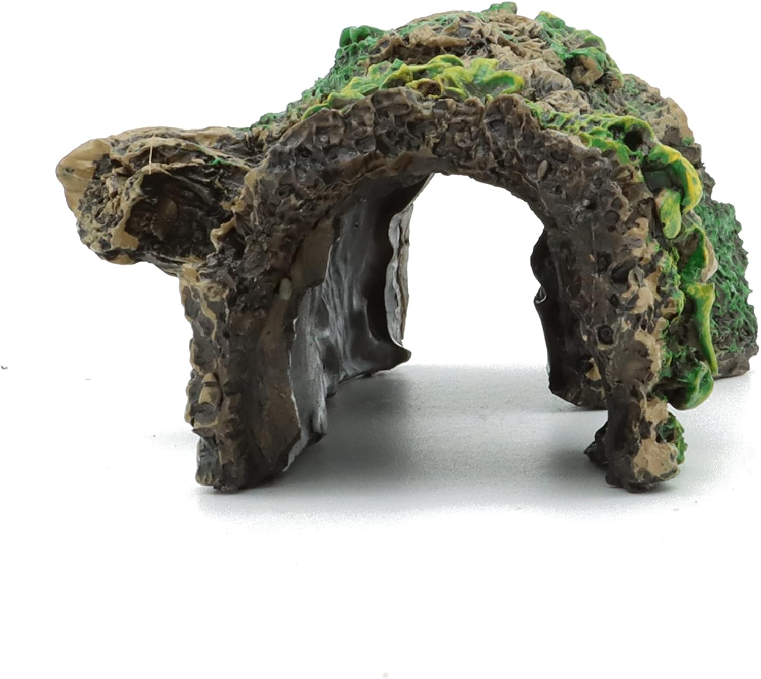 Aquarium Decorations Resin Hollow Tree Trunk Ornament, Bettas House Cave Wood House Decor for Fish Tank (HS-SP207) โ image 4