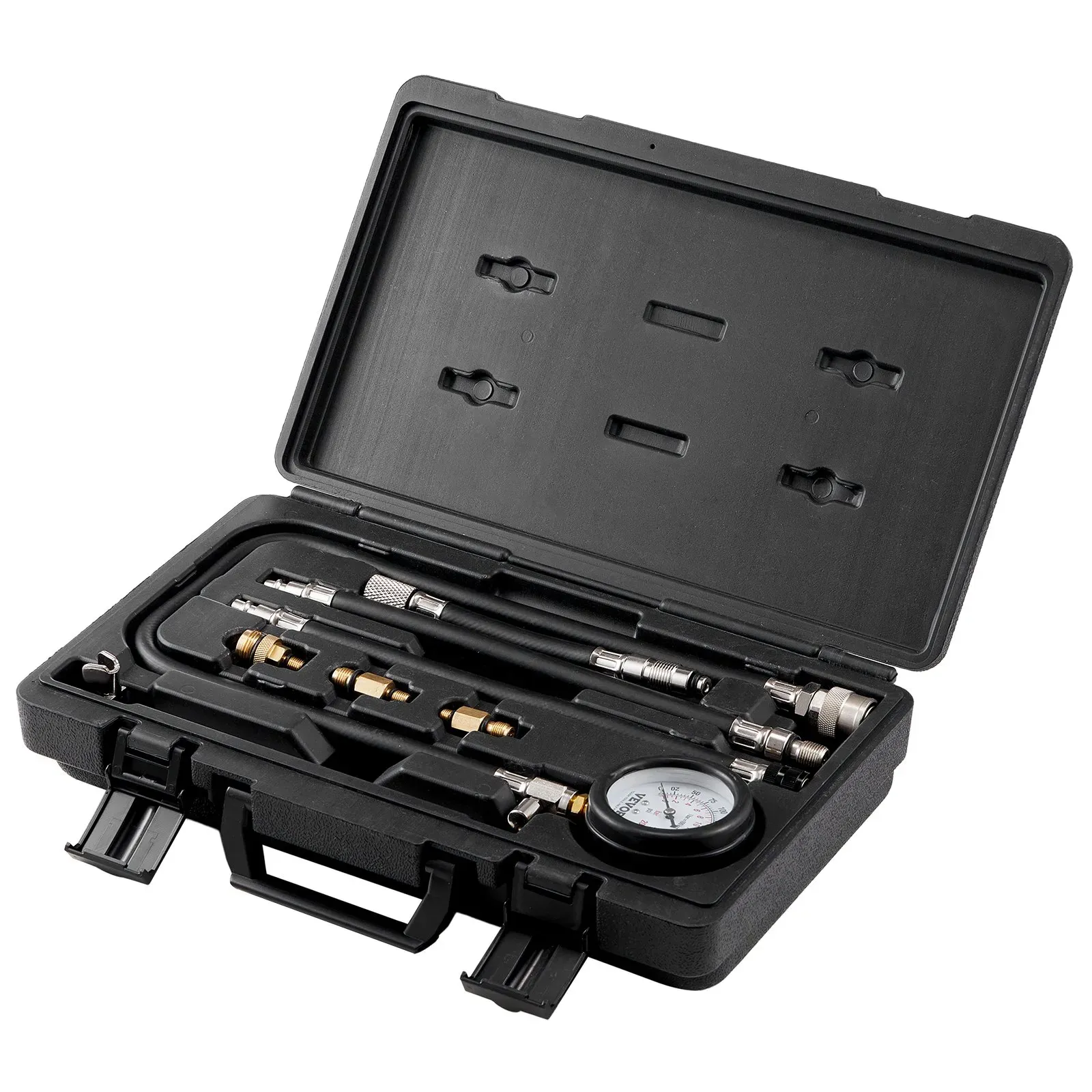 Compression Tester Adapter Kit, 9 Pcs Automotive Engine Cylinder Leak Down Compression Test โ image 2