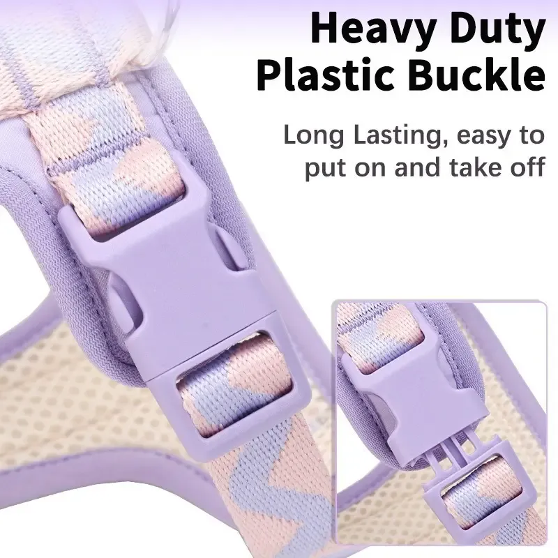 Y-Shaped Anti-Pull Pet Harness + Leash Set: Breathable Mesh, Adjustable, No Neck Choking, Makes Walking Easier โ image 4