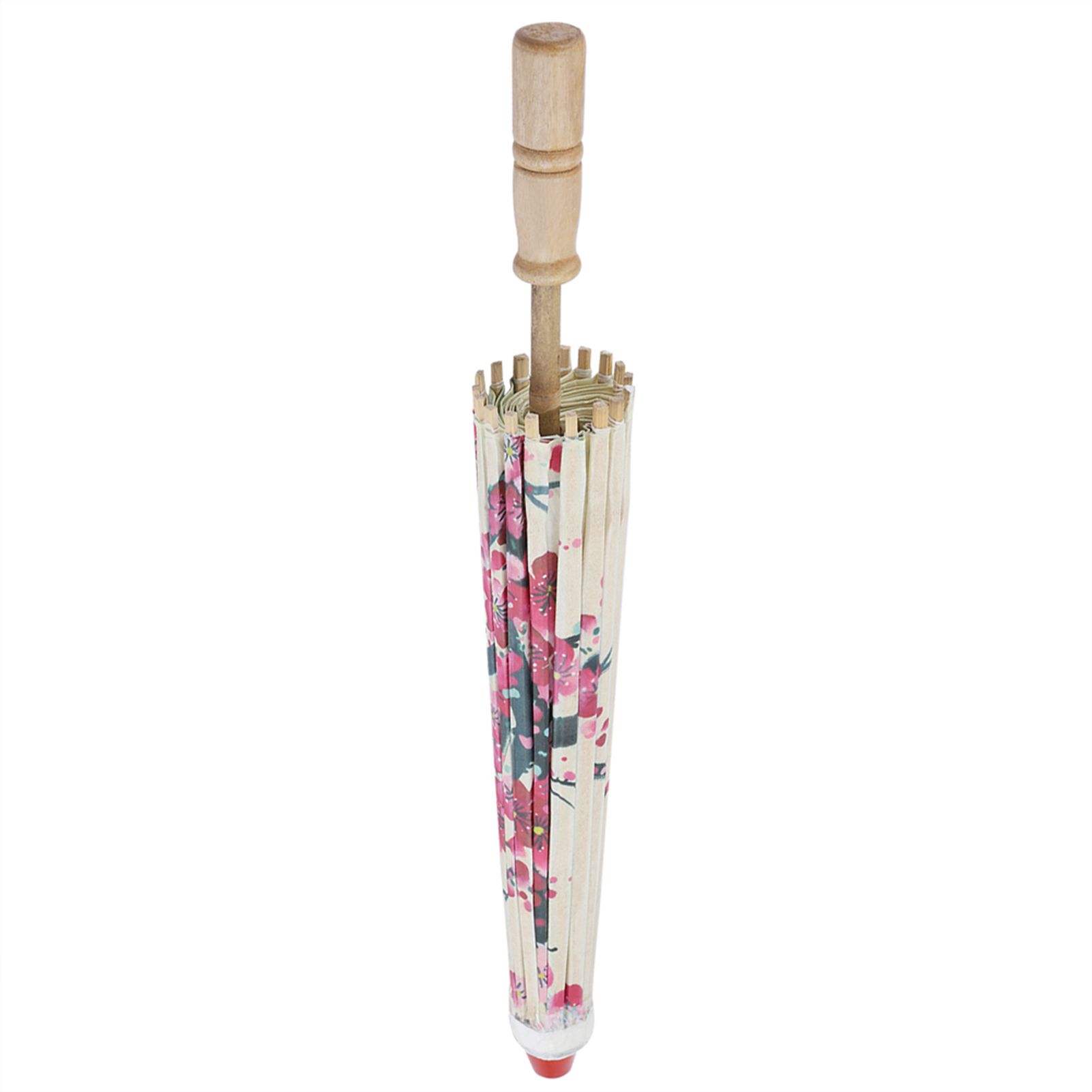 Small Size Handmade Oiled Paper Umbrella Chinese Art Classical Dance Umbrella Plum Blossom — image 6
