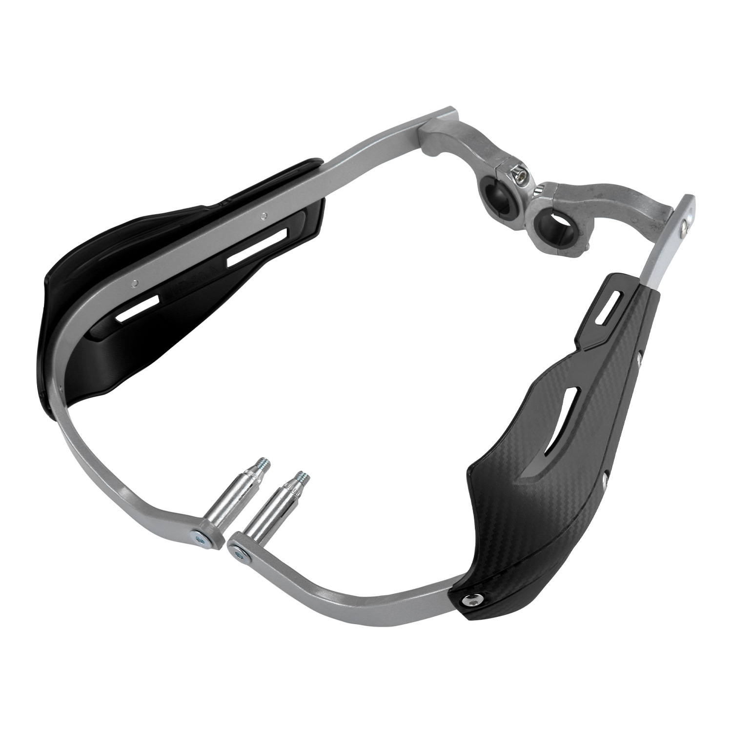 Professional Universal Motorcycle Handguards for Honda CC110 Cross Cub - Heavy Duty Aluminum Alloy Anti-Collision Brush Guards, Carbon Fiber Style Handlebar โ image 6