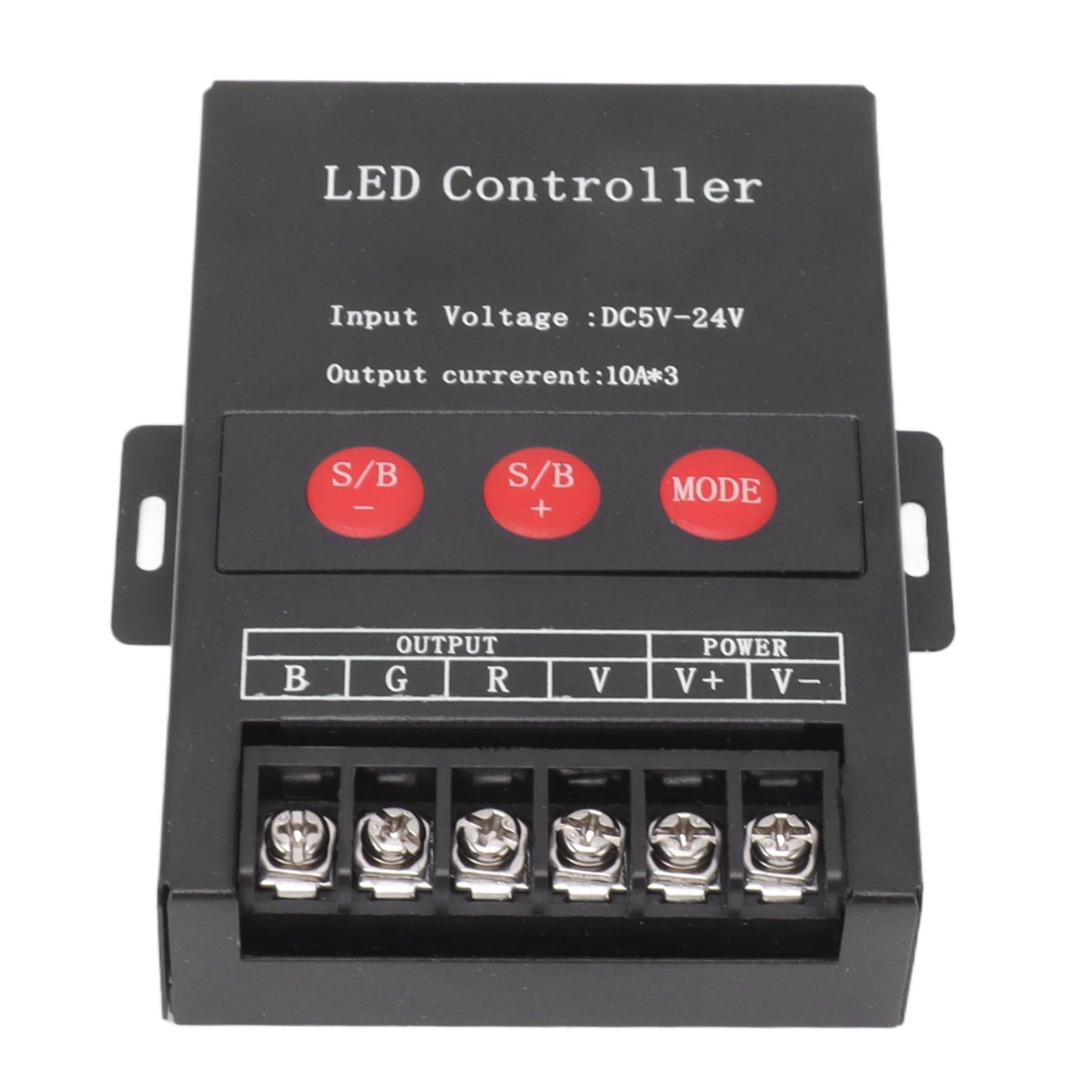 RGB LED Controller High Power Wireless Iron Shell 15 Modes Colorful Light Controller for KTV Hotel Home — image 5