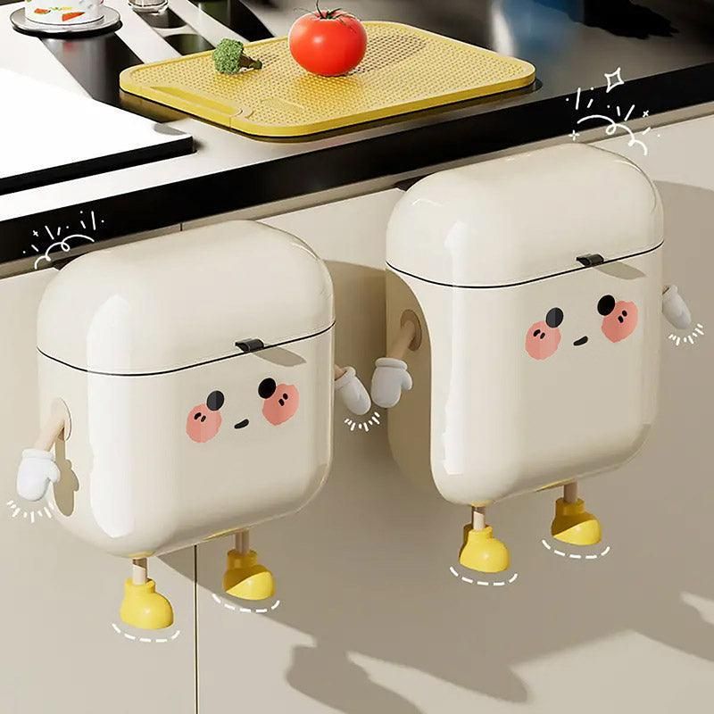 Large Waterproof Wall Mounted Rubbish Bin for Kitchen Bathroom Waste Storage โ image 4