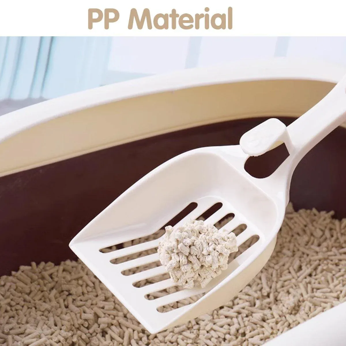 8PCS Cat Litter Scoop Pet Poop Scooper Cleaning Tool for Cat Waste Removal — image 5