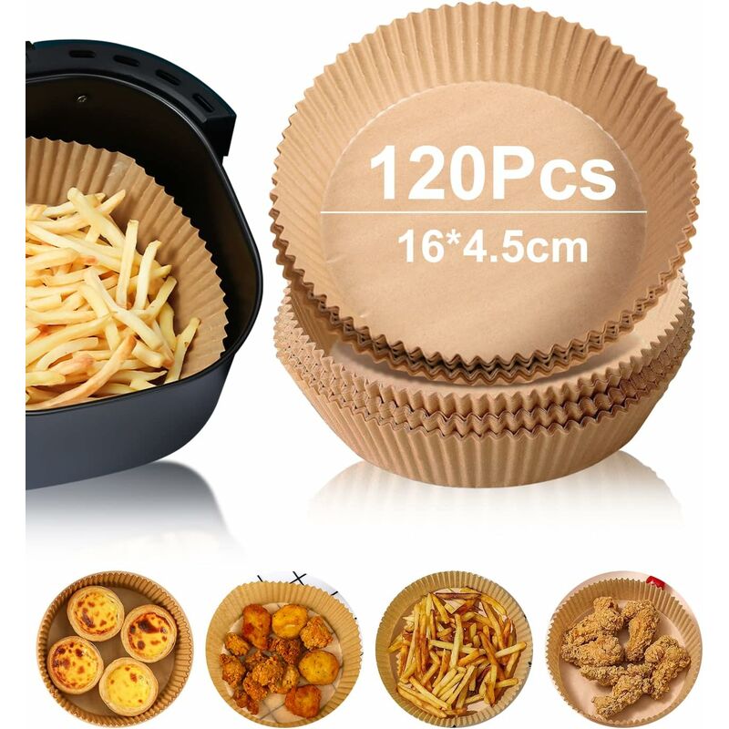 Air Fryer Paper Sheets 120 Pieces