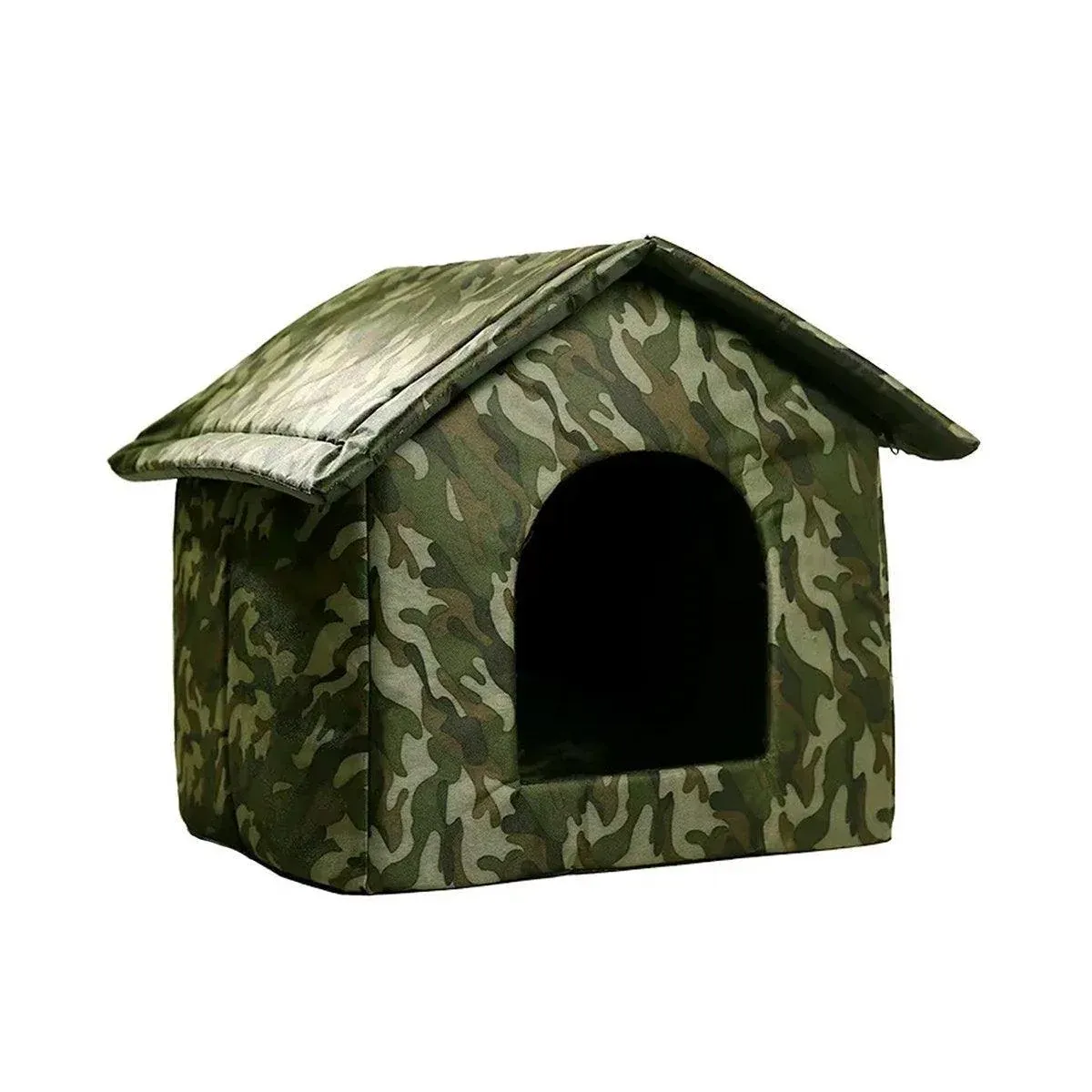 Waterproof Outdoor Cat Nest Stray Pet Hiding Nest Simple Dog House Shelter Bed - M
