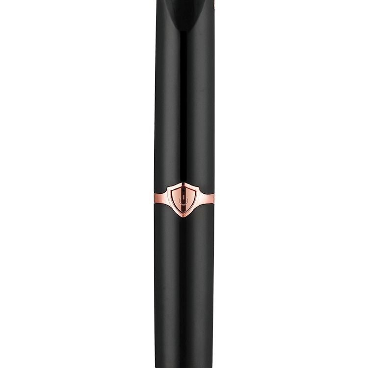 Black Heated Electric Eyelash Curler - Mini Portable Electric Eyelash Curler USB Rechargeable, Quick 10-Second Heating