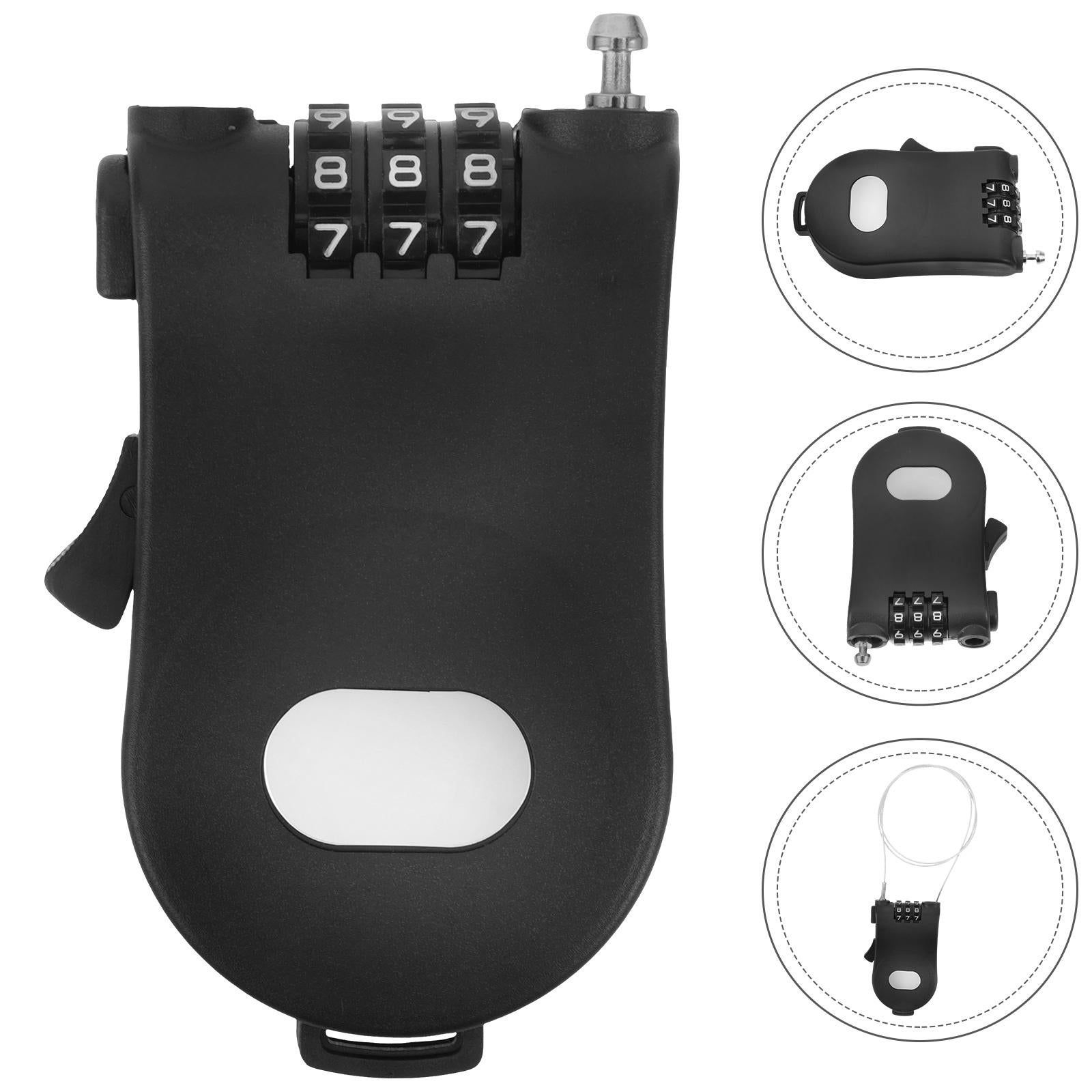 Snowboard Lock Anti-theft Lock Plastic Ski Board Lock Snowboard Lock for Outdoor Use โ image 2