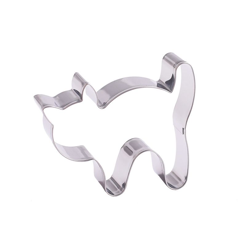Cookie Cutter Set for Baking - 5 Piece - Animal Shaped Cookie Cutters Small Biscuit Fondant Molds for Kids Birthday Holiday — image 5