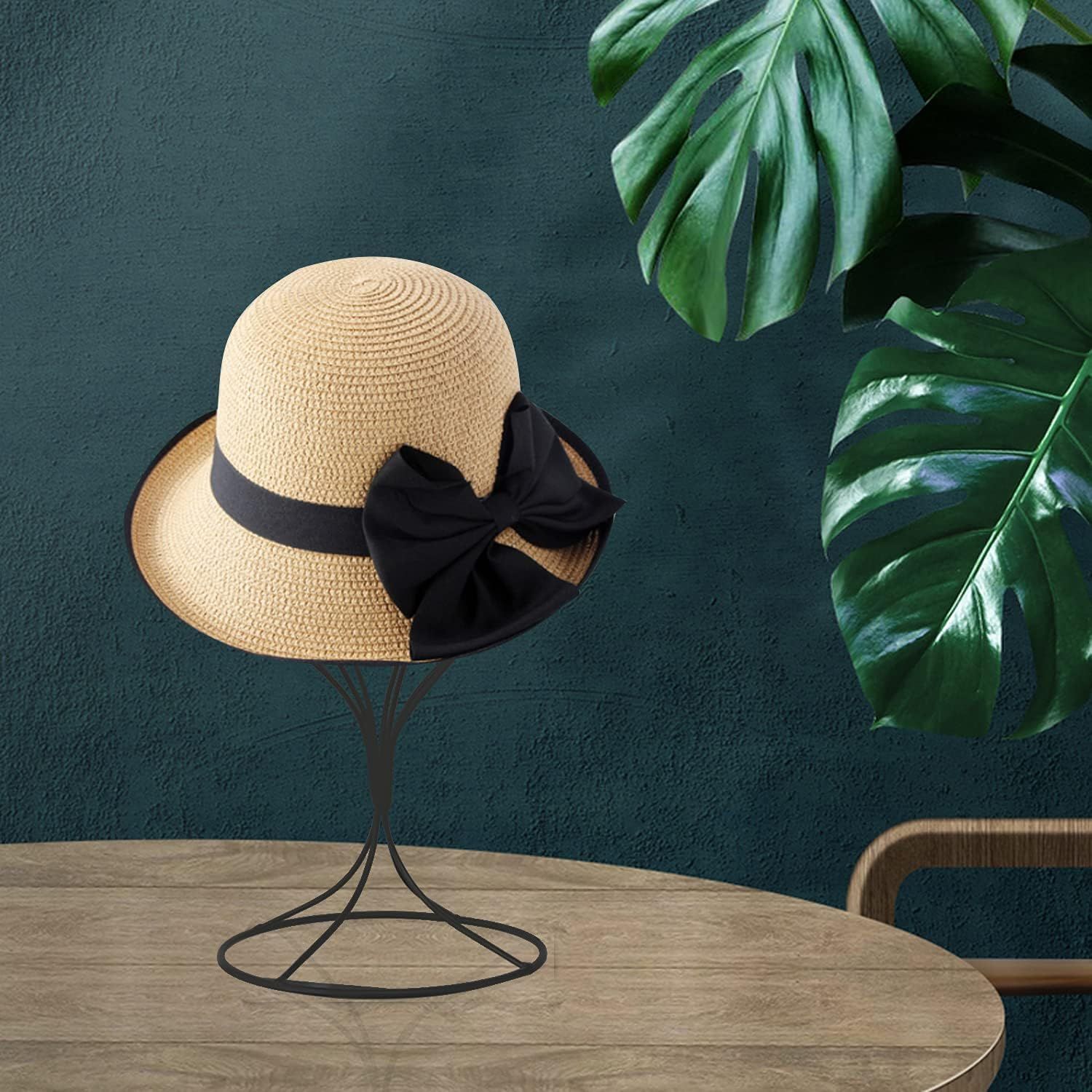 Metal Wig Stand Holder Hat Stand Display — image 3