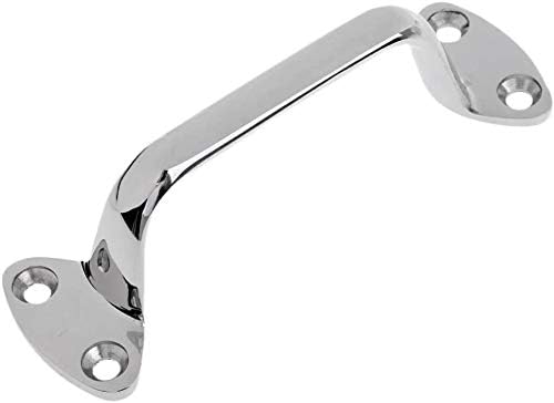 Marine Large Cleat Door Grab Handle Handrail Pull Replacement 316 Stainless Steel 150mm for Boat Yacth — image 3