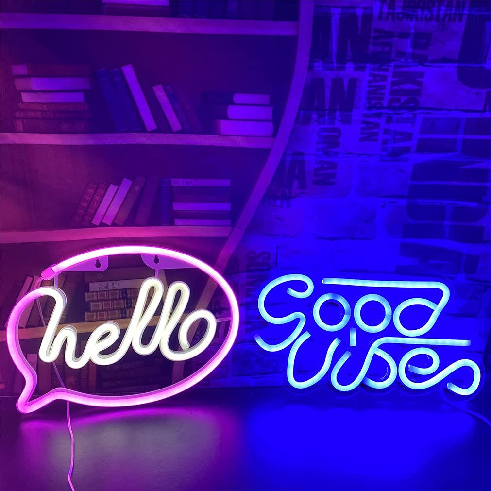 Neon Sign Lights Letter Signs with USB or Battery Operated for Kid's Room Bedroom Bar Restaurant Game Room LED Art Decoration โ image 4