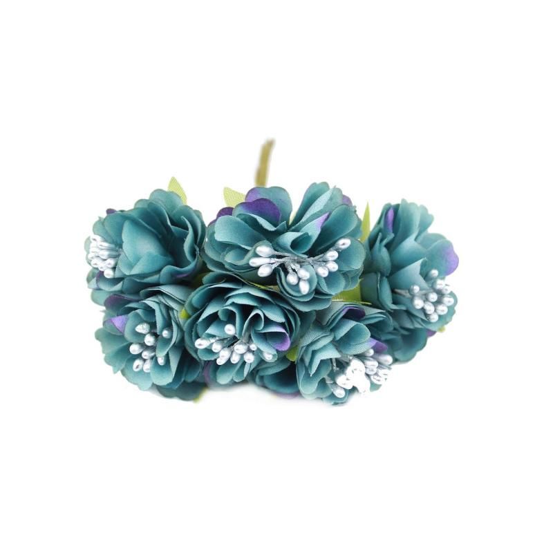 MINI FABRIC FLOWERS TOPPING for Hat Decoration - High Quality Product — image 2