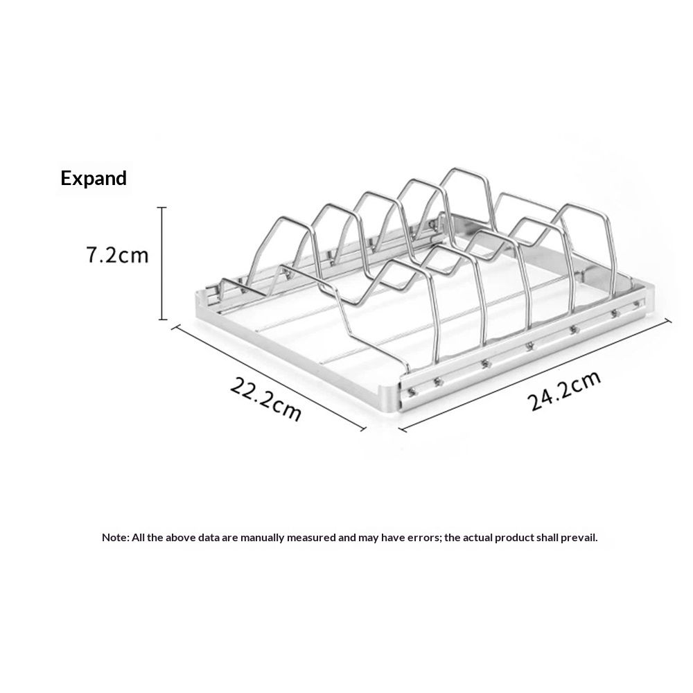 Stainless Steel 4 Slots Rib Racks for Grilling, Foldable Roasting Rack Easy to Use and Clean, Premium Durable Rib Rack Smoker Accessories (1-Pcs) โ image 5