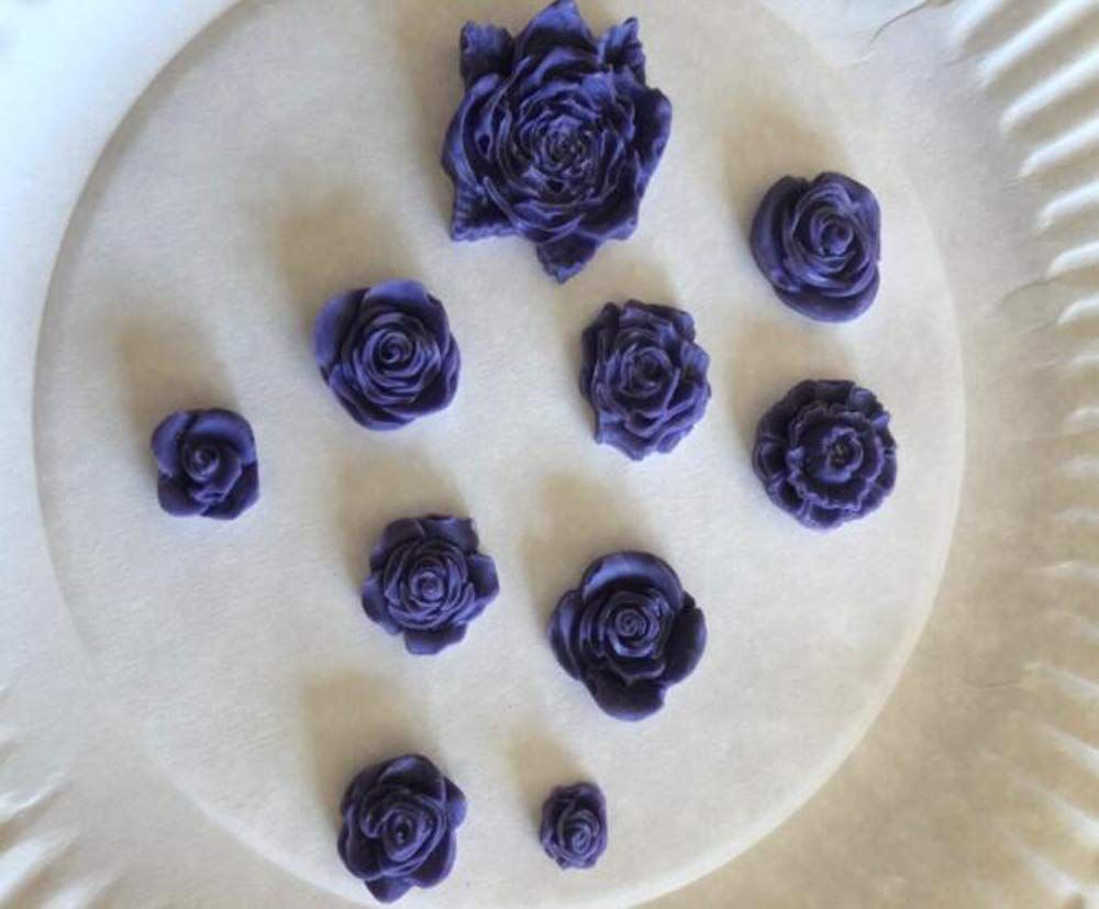 Silicone Rose Flower Fondant Mold 21 Cavity Roses Shape Cake Cupcake Top Decoration Mould for Chocolate Handmade Candy Making โ image 2