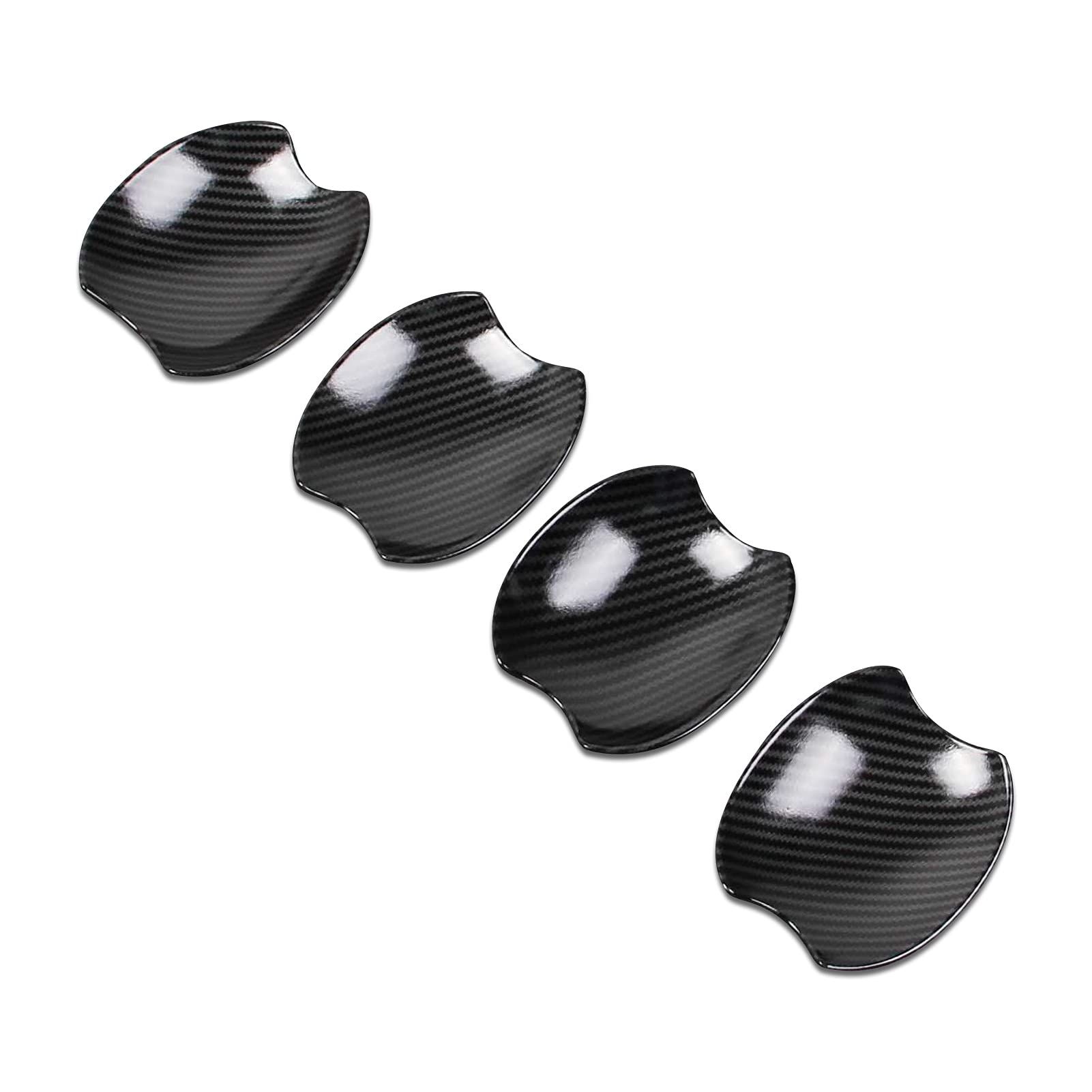 4pcs Door handle bowl cover cavity decoration piece, embedded lock buckle decoration handle decoration door handle cover