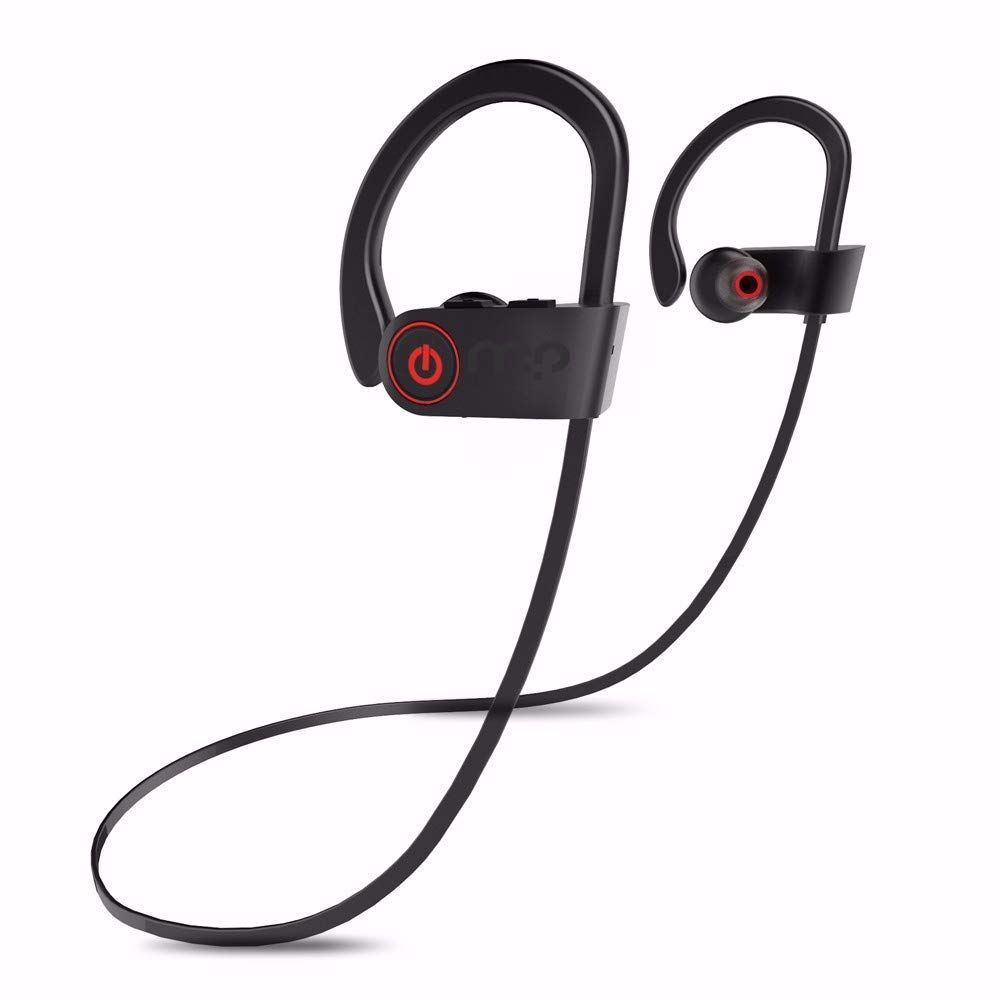 Wireless Elite, Sweatproof, Sport Earphones, Earbuds, Bluetooth Earphones, Fast Charging Black for Workout Sports