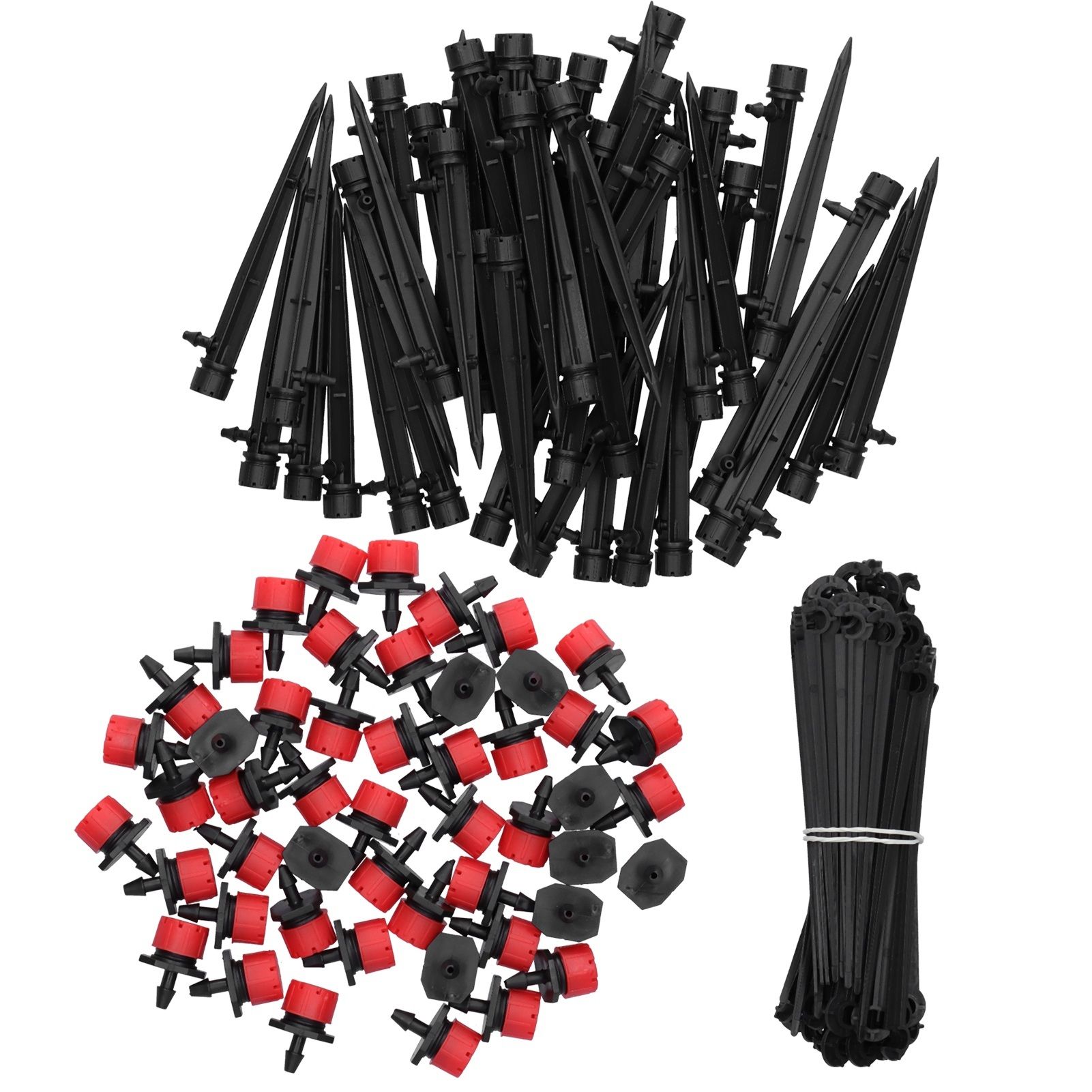150PCS/Set Drip Irrigation Kit Water Drippers Garden Watering Sprinklers Accessories — image 2