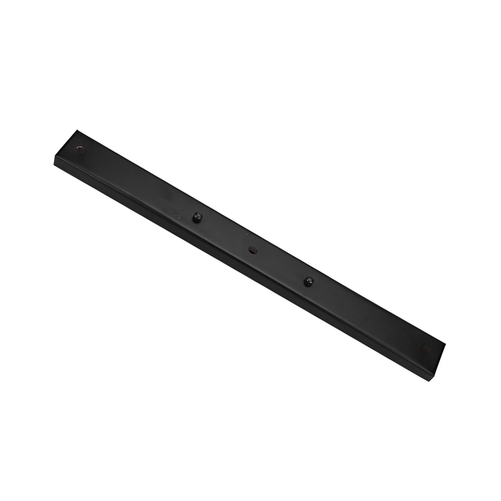 Ceiling Light Plate Holder Fitting Base Rectangular Shape DIY Pendant Lamp Accessories Black — image 4