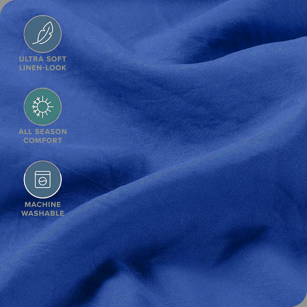 Hotel Quality Fitted Sheet - 1 Piece Fitted Sheet -Breathable Bedding - Wrinkle, Fade, Stain Resistant- 16inch/40cm Deep Pocket Fitted Bed Sheet-Wrinkle and — image 5