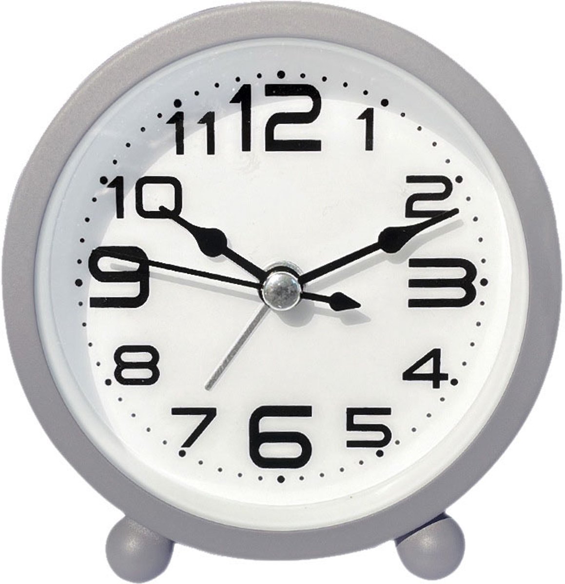 Wekker - Analog Wekker - Digital Alarm Clock - Children's Wekker - Silent Bedside Clock - Battery Operated Portable Alarm Clock - No Ticking - Large Numbers