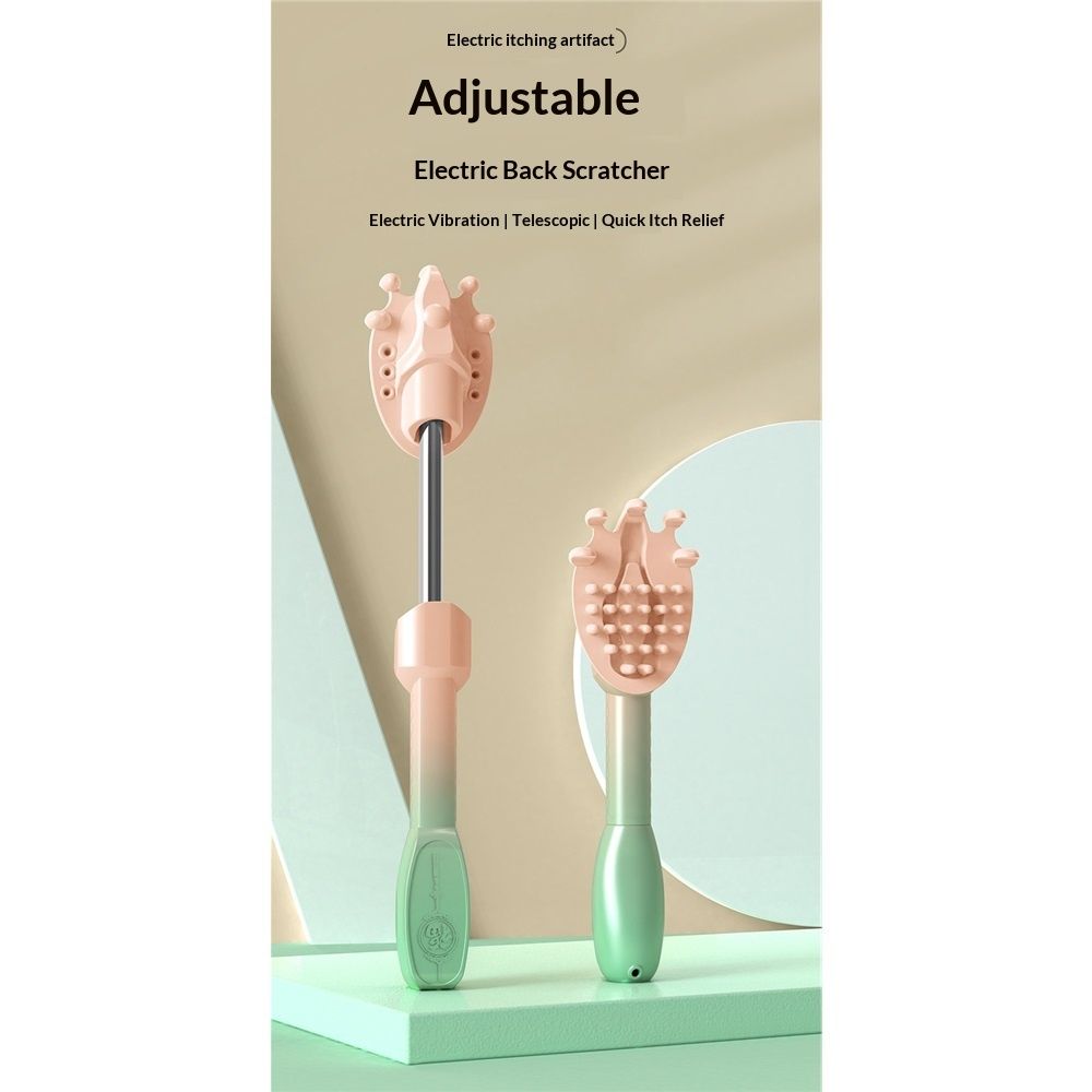 Electric Back Scratcher, Rechargeable Itch Relief Tool Lightweight Body Massage Device for Home Travel — image 5