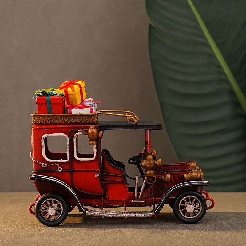 Vintage Car Christmas Decoration Christmas Ornament Desktop Decoration HomeChristmas decoration, vintage car ornament, desktop decor, home decor โ image 6