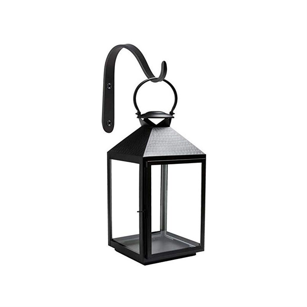 4PCS Garden Plant Wall Mounted Metal Hanging Bracket Decorative Plant Hanger for Bird Feeders Planters — image 4