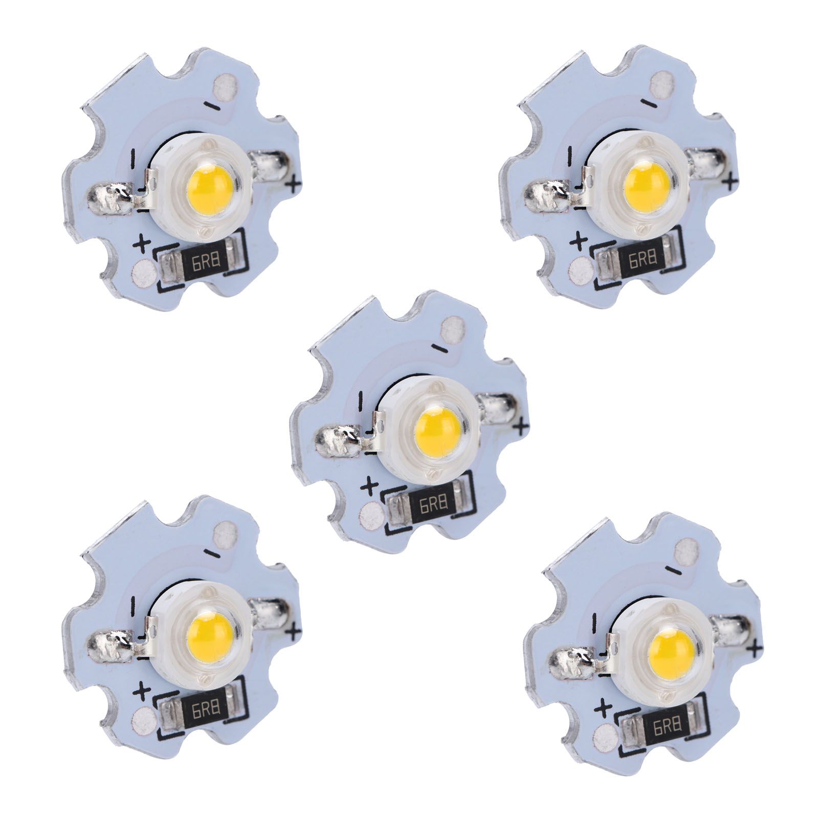 25Pcs 5V LED Chips 200LM 1W High Power LED Lamp Beads for DIY Lighting FixturesWarm White 3000‑3200K — image 4