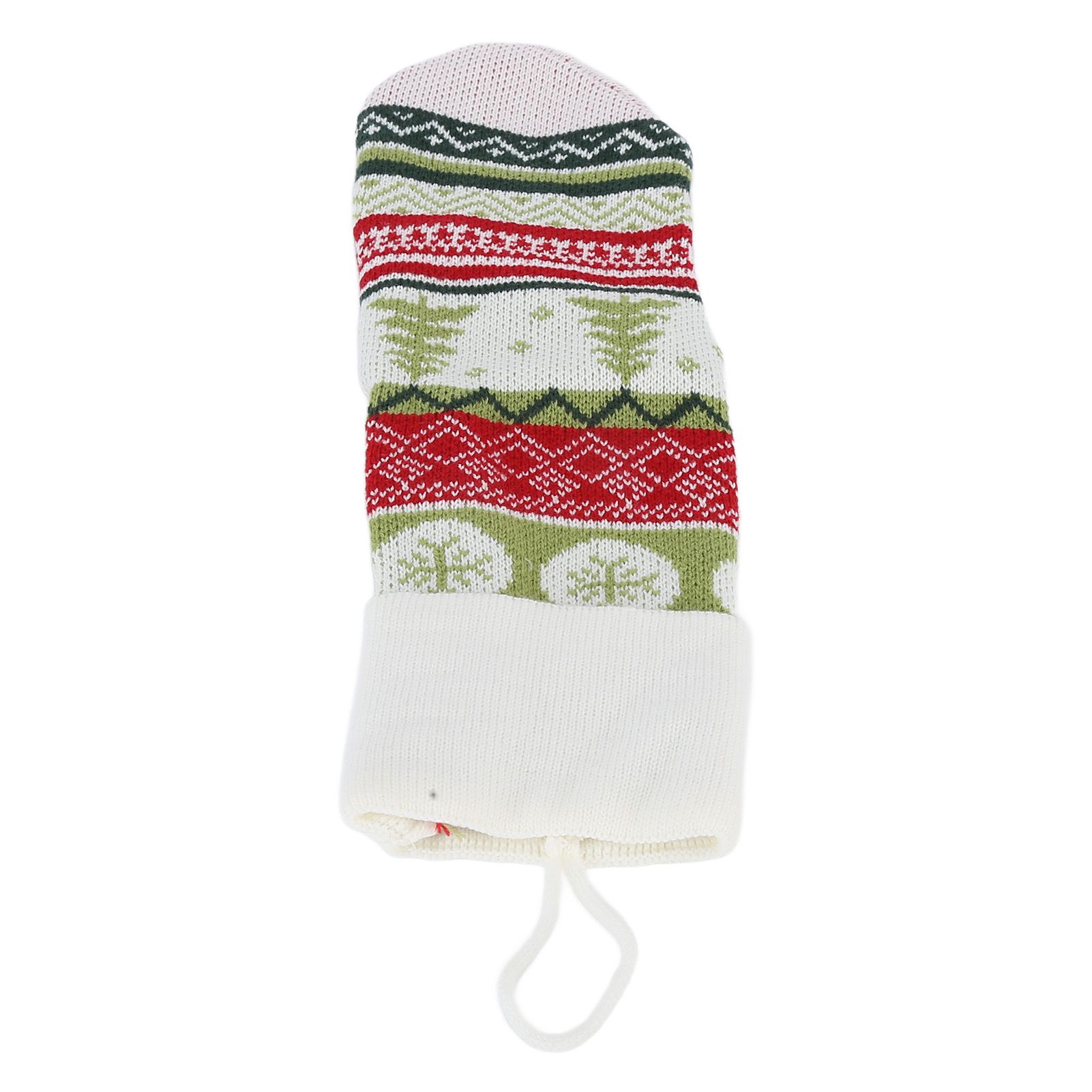 Christmas Decorations Children Sock Ornament Gift Bag Home Decoration for FestivalWhite Rope — image 5