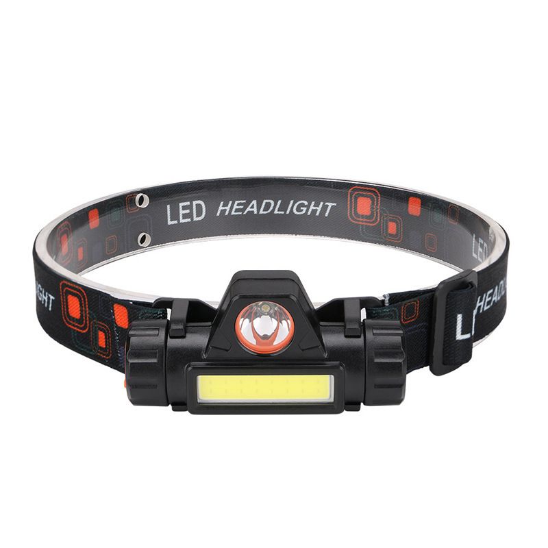 Small Lightweight Magnetic High Power Waterproof Head Lamp Headlight Torch USB Rechargeable Led Headlamp for Running