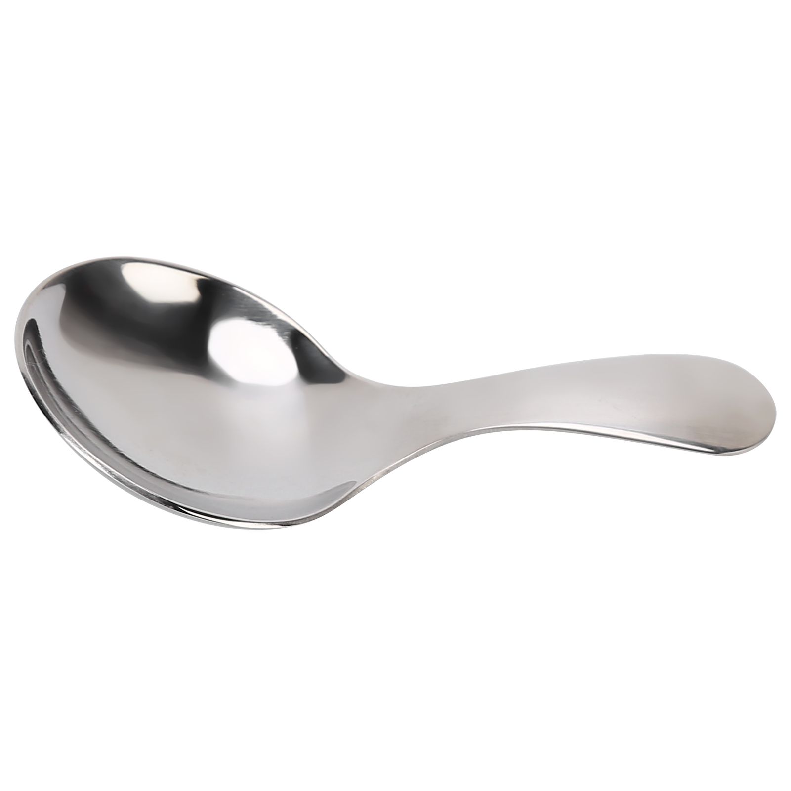 Stainless Steel Scoop Multifunctional Short Handle Ice Cream Sugar Tea Salt Coffee Spoon — image 4