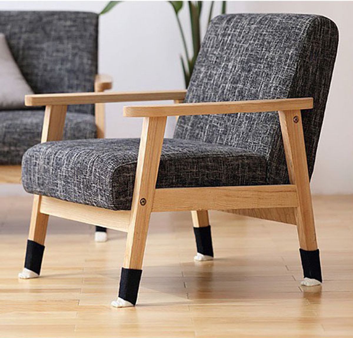 24 Pieces, Chair Leg Socks, Knitting, Premium Elastic Protectors, Door Handle Cover, Chair Protector, Travel and Daily Winter Wear — image 6