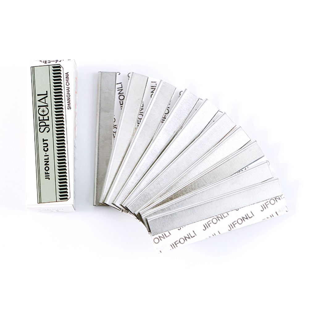 10Pcs Women Makeup Eyebrow Blade Trimmer Razor Hair Remover Shaver Knife — image 2