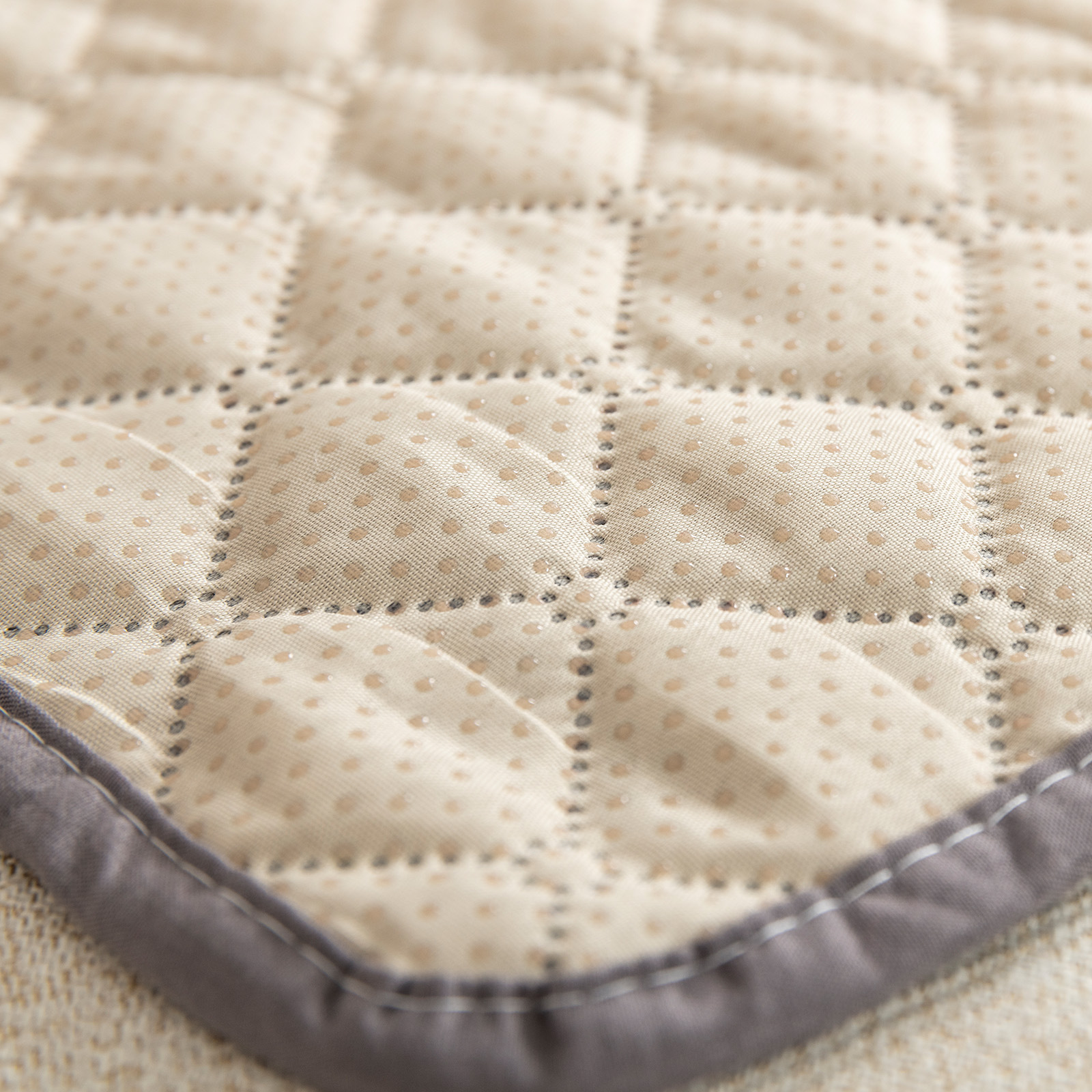75 × 75CM Brown Waterproof & Scratch-Resistant Pet Sofa Protector Mat with Pillow | Cat & Dog Bed, Washable, All-Season — image 5