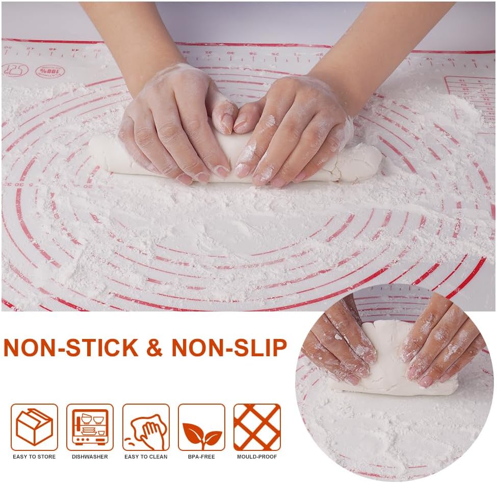 70×50cm silicone rolling pin — image 6