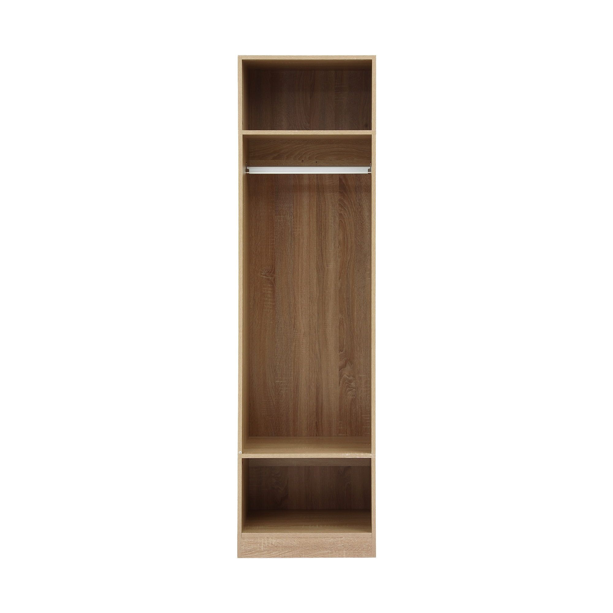 Artiss Wardrobe Clothes Closet Storage Organizer Shelf Pine — image 6