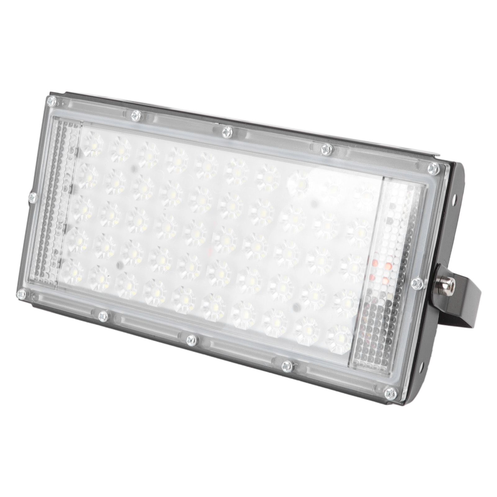 LED Flood Light 50W IP66 Waterproof 6000K White LED 180 Degrees Adjustment Outdoor Flood Light for Yard Balcony Outdoor