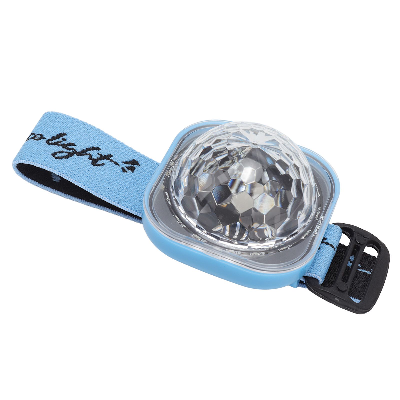 Colorful Wrist Ambient Light Ball Stage Bracelet Lamp RGB Wrist Light for Car KTV Wedding Blue Shell — image 4
