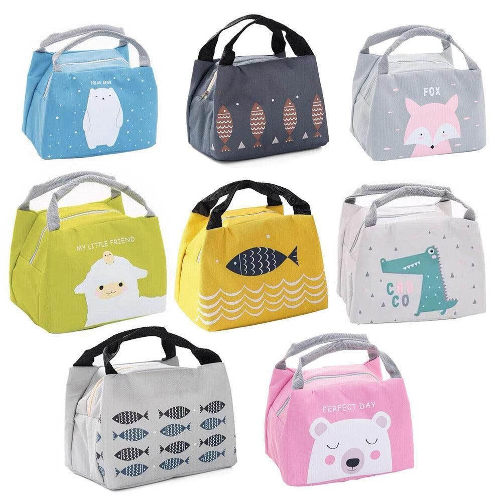 Portable Insulated Thermal Lunch Box Carry Tote Picnic Case Storage Bag 21x17x15cm - C05 (21x17x15cm) โ image 3