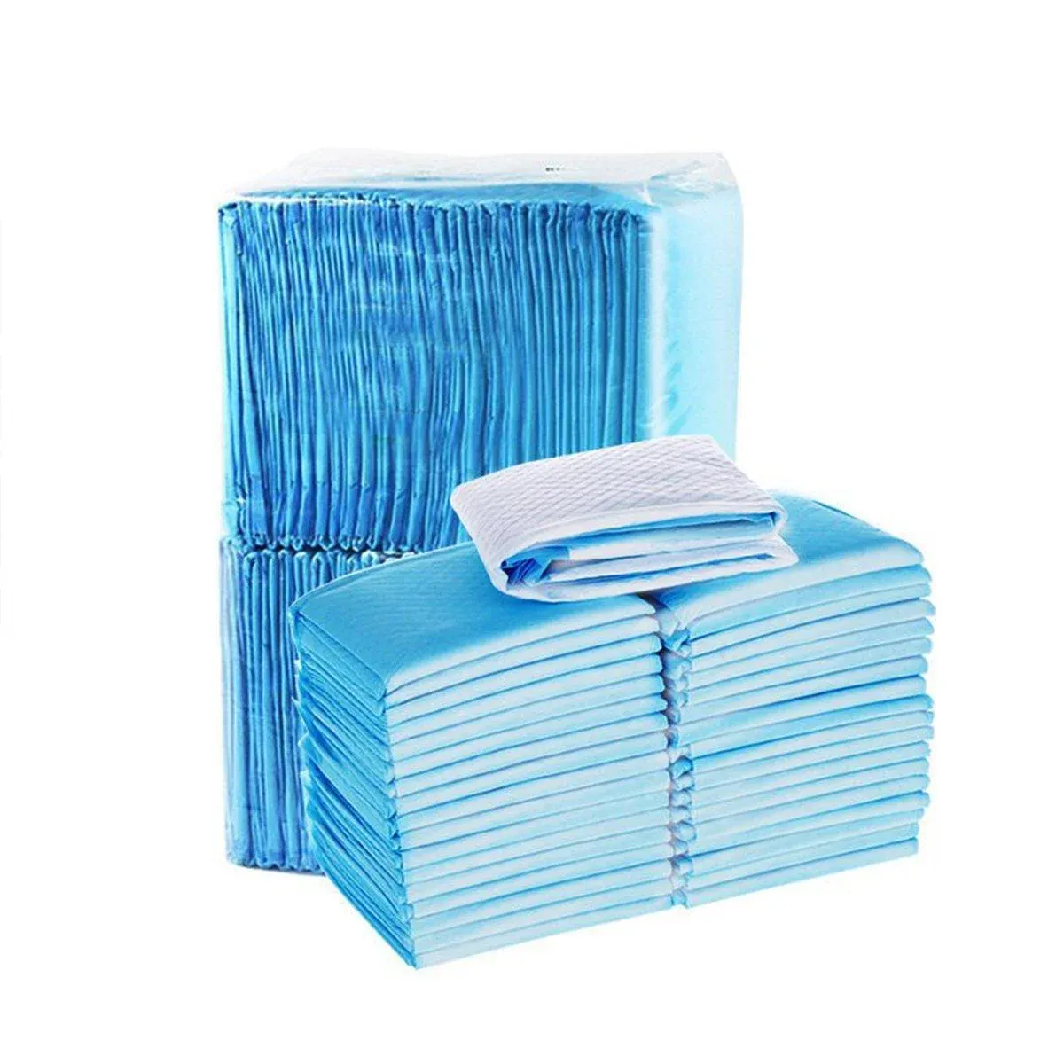 Large Puppy Dog Training Pads Pet Toilet Thickened Pee Pads Mat Indoor Absorbent - M ( 60*45cm) - 50PCS — image 4
